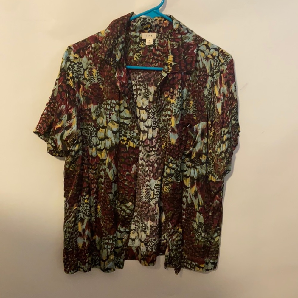 Animal Print Blouse
